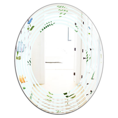 Miroir mural Wave Floral