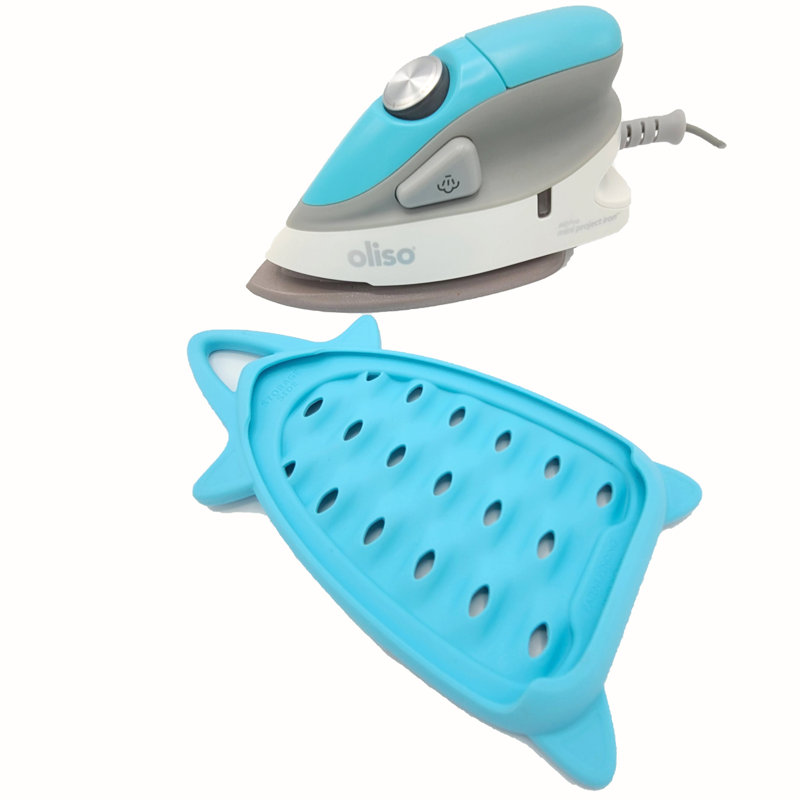 Oliso Non Stick Soleplate Iron, Blue