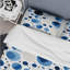 Minimalist Cobalt Blue Circles Geometry II - Ensemble de housse de couette géométrique-119223880