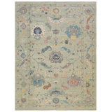 Oushak Rugs One-of-a-Kind Rectangle 8'11" X 11'8" Area Rug
