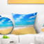Coussin Blue Sandy Tropical Sea Beach - Sea & Shore-89817451-29366660