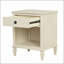 Table de chevet antique avec tiroir et tablette spacieux, parfaite pour le rangement et l'élégance de la chambre à coucher-785660973