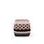 Clarktown 48cm Wide Square Geometric Pouf Ottoman