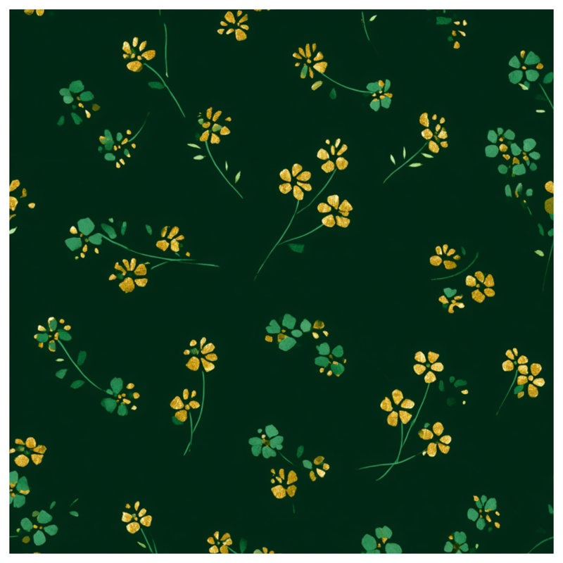 Tapisserie murale florale - Décoration murale nature, H 68 po x l 80 po avec 4 œillets