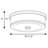 Vanderhoof Glass Flush Mount-257402394-257402399