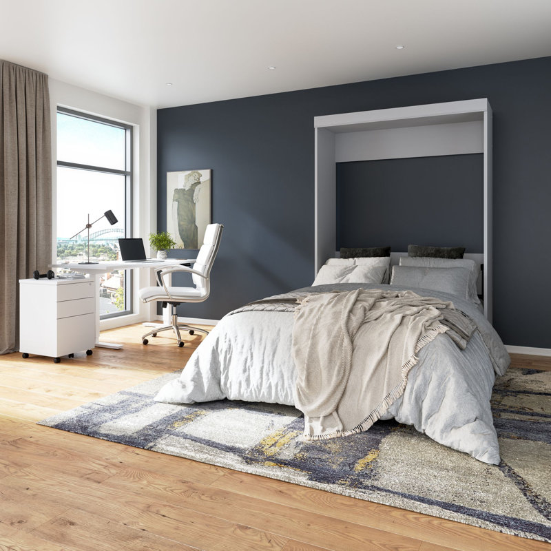 Beecroft Murphy Bed, Full, White