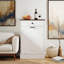 Armoire à poubelle basculante White Farmhouse