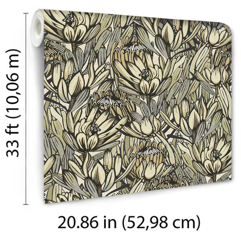 Papier peint crème Copacabana, Crème