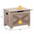Yeni Wood Storage Bench