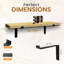 Gokmen Wood Floating Shelf-1130326134-1135900262