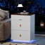 Table de chevet moderne 3 tiroirs Marquece