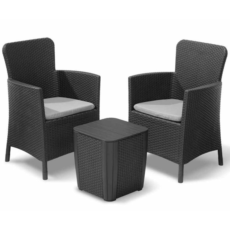 Kaihyan 2 - Person Seating Group with Cushions