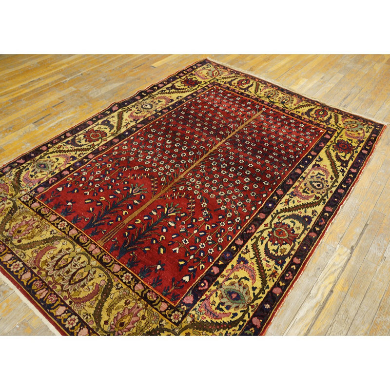 Hand Knotted Wool Geometric Area Rug