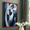 WOMEN Series XLI - reproduction encadrée de qualité supérieure - prête à être accrochée - aucun clou requis