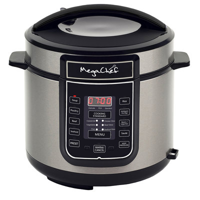 Mega Chef 6-Qt. Digital Pressure Cooker