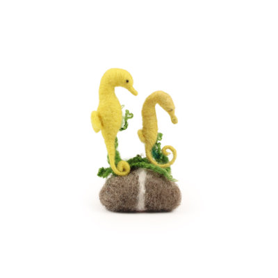 Felting Kit -  Seahorse Needle Felting Kit