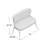 Detwiler Upholstered 40.94'' Loveseat-1398011369