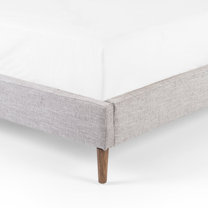 Potter Upholstered Wingback Bed, Queen, Dover Crescent