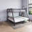 Metal Bunk Bed With Ladder-818456727-810918870