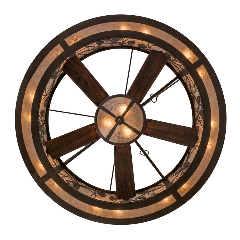 Rustic Lodge 19 - Light Chandelier