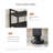 Multi-Layer Shoe Rack With Dustproof Cover, 5-Tier 70Cm Shoe Storage Cabinet For Entryway, Living Room