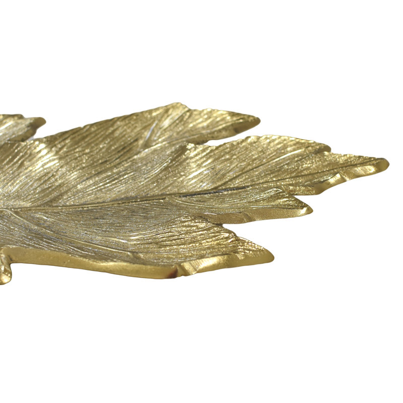 Red Barrel Studio® Aluminum Tray, Gold