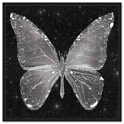 «Sparkling Silver Butterfly» par Art Remedy