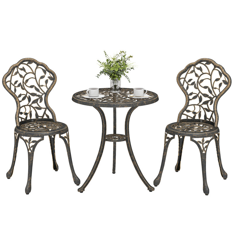 2 - Person Patio Dining Set with Round Table