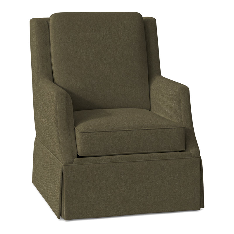 Savannah Wingback Chair, Perigold Banks Balsam