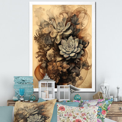Gris, brun, résilience des plantes grasses