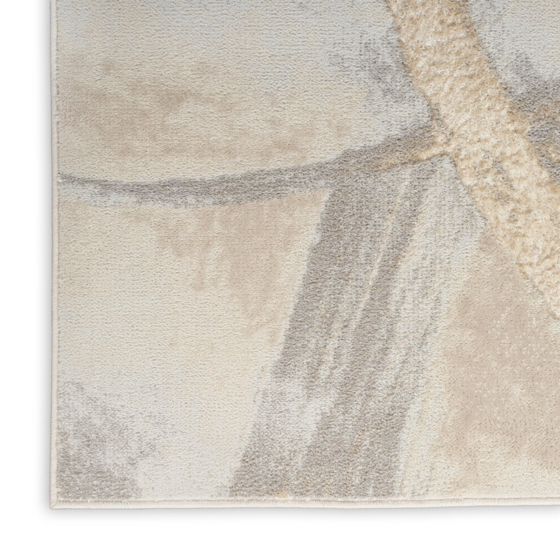 Breux Abstract Area Rug, Rectangle 160 x 221cm