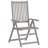 Outdoor Recliner Chairs Patio Chair with Cushions Solid Wood Acacia-617263488