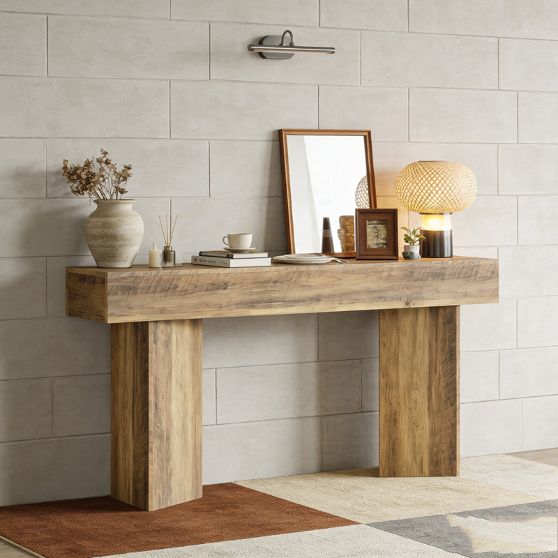 Narrow Console Table Sofa Table Entry Console Table