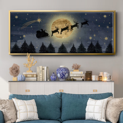 Santas Ride - toile encadrée