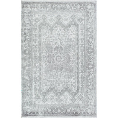 Tapis gris Freya
