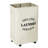 Fabric Rolling Laundry Hamper with Handles-5591482