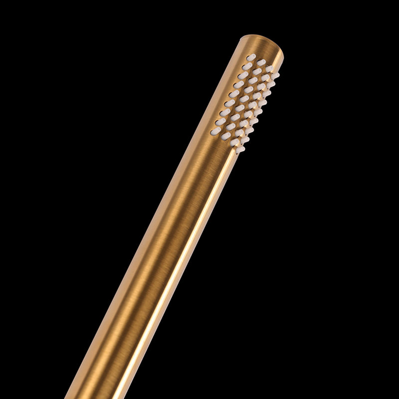 Cigno 1560 Hand Held Shower Head, Brushed Gold