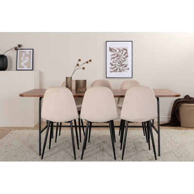Uno 6 - Person Dining Set