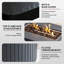 Oval Stone Propane Smokeless Fire Pit