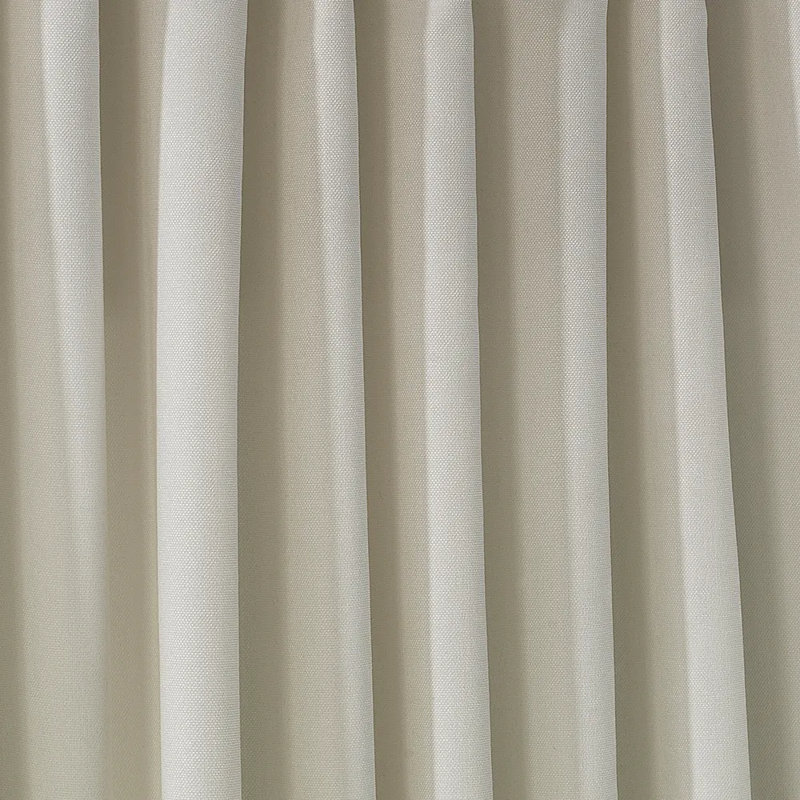 Très grand panneau décoratif simple sur mesure extra large x très long, Blanc cassé, L 100 po x L 132 po