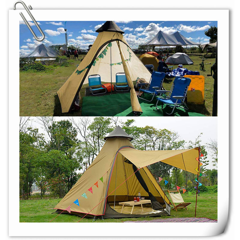 Tente pour 6 personnes, Beige
