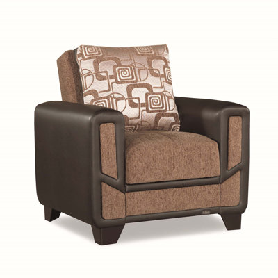 Fauteuil convertible avec rangement PrimeNest PulseCraft moderne avec rangement, parfait pour les petits espaces et la multifonctionnalité