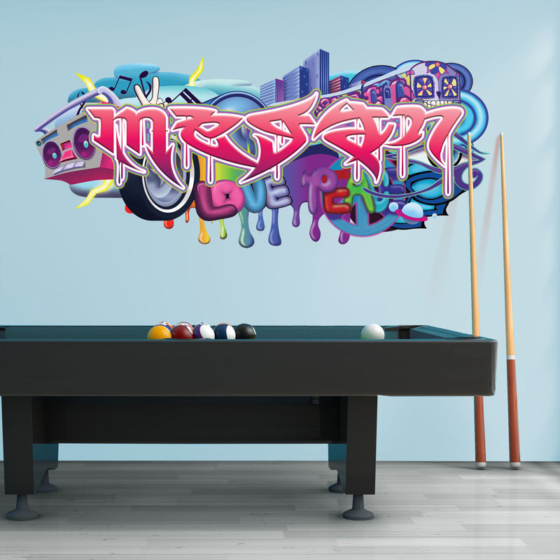 Adhésif décoratif personnalisable, H 12 po x l 27,5 po, Oui