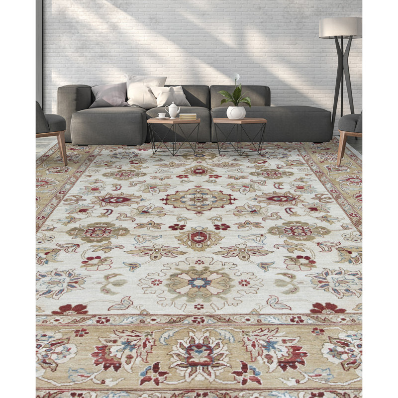 Sultanabad Wool Oriental Area Rug, Rectangle 7'11" x 9'11"