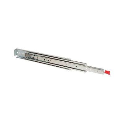 Heavy-Duty Full Extension Side Mount Metal Drawer Slide with Locking Mechanism