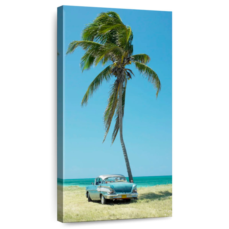 Voiture tropicale classique, H 24 po x l 12 po