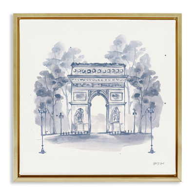 "Arc de Triomphe", art mural encadré sur toile