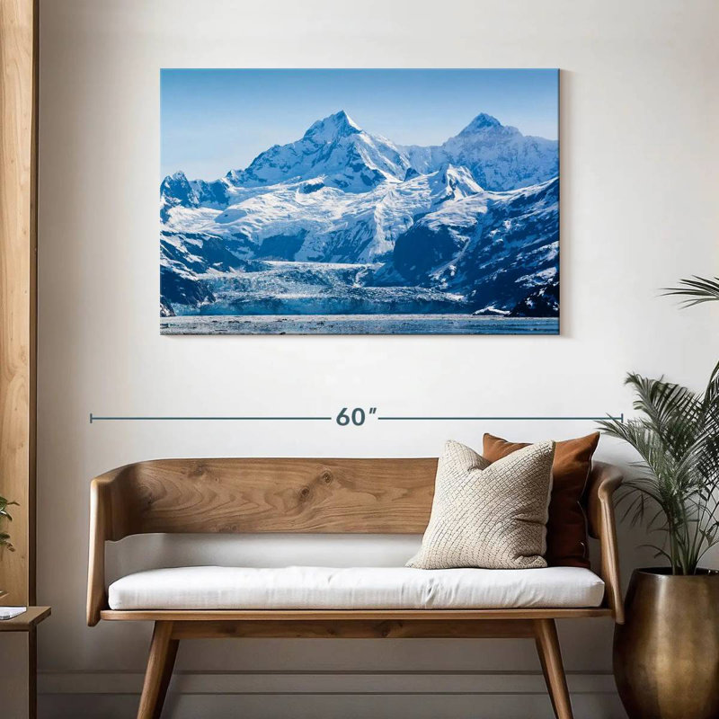 Alvord Glacier Bay, 30" H x 45" W