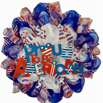 Couronne patriotique Proud To Be An American