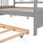 Full Size Daybed Wood Bed with Twin Trundle, Space-Saving and Multi-Functional Design-114571753